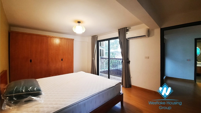 Three bedroom duplex apartment for rent in Ngoc Thuy near French international school