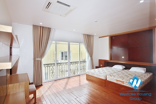 Nice and spacious budget 2 bedrooms apartment for rent on To Ngoc Van, Tay Ho, Hanoi