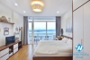 Lakeside serviced apartment for rent on Yen Phu island