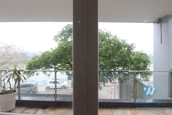 Good location apartment with lake view for rent in Quang An st, Tay Ho District 