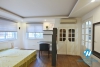Spacious and bright 3 bedrooms apartment for rent on Au Co, Tay Ho, Hanoi