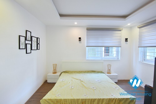 Spacious and bright 3 bedrooms apartment for rent on Au Co, Tay Ho, Hanoi
