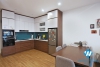 Lakeside serviced apartment for rent on Yen Phu island