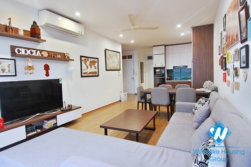 Lakeside serviced apartment for rent on Yen Phu island
