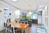 Spacious and bright 3 bedrooms apartment for rent on Au Co, Tay Ho, Hanoi