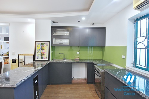 Spacious and bright 3 bedrooms apartment for rent on Au Co, Tay Ho, Hanoi