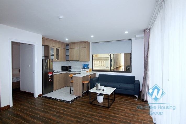Modern apartment with one bedroom for rent in To Ngoc Van st, Tay Ho District 