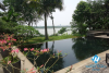 Riverfront villa for rent with ambassador pool in Long Bien area of ​​Hanoi