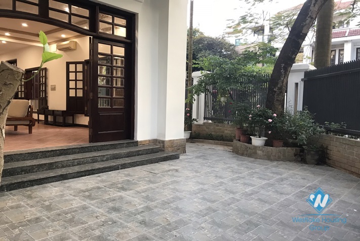 A decent villa for rent in Ciputra C Block
