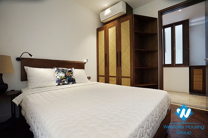 Big four-bedroom apartment for rent in Hoan Kiem