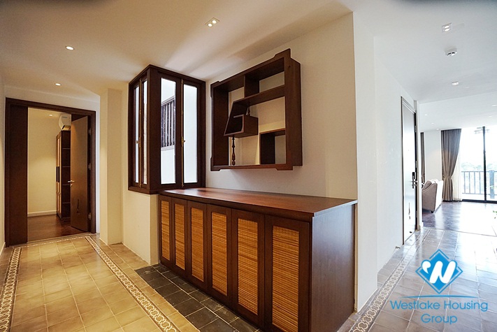 Big four-bedroom apartment for rent in Hoan Kiem