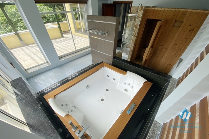 A newly-renovated villa for rent  in Vuon Dao Compound