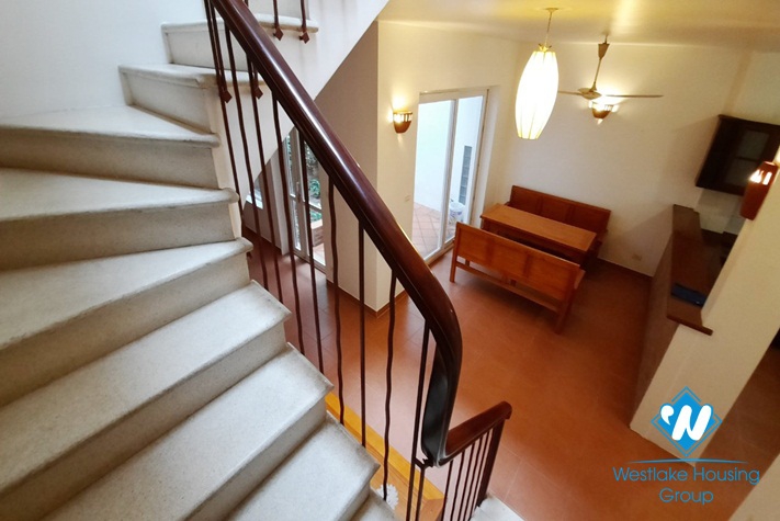 Green house with nice garden for rent in Bo De, Long Bien