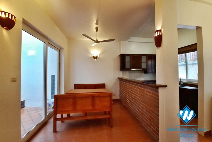Green house with nice garden for rent in Bo De, Long Bien