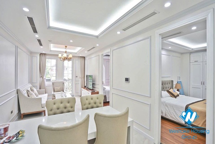 Balcony 2 bedroom apartment for rent in Hoan Kiem, Hanoi