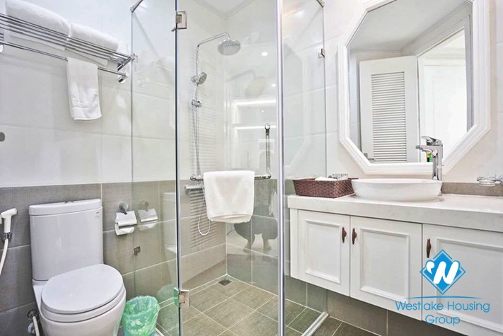 Balcony 2 bedroom apartment for rent in Hoan Kiem, Hanoi