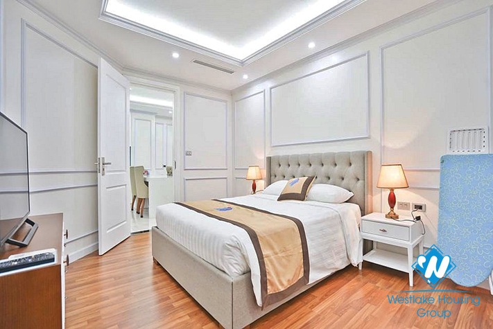 Balcony 2 bedroom apartment for rent in Hoan Kiem, Hanoi