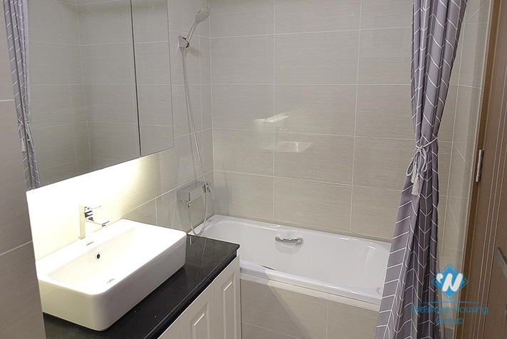 A fully-furnished 3 bedroom apartment for rent in Ciputra