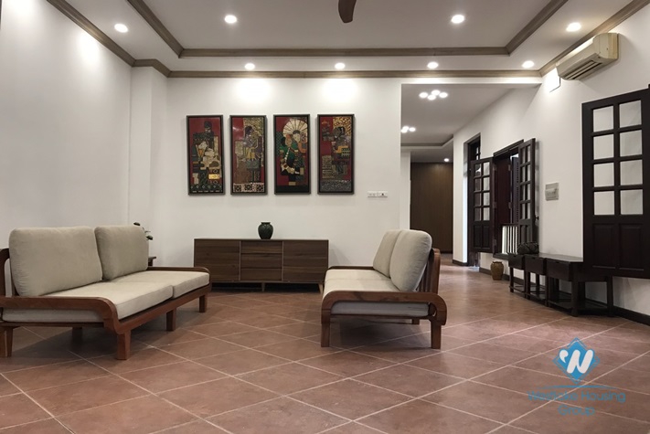 A decent villa for rent in Ciputra C Block