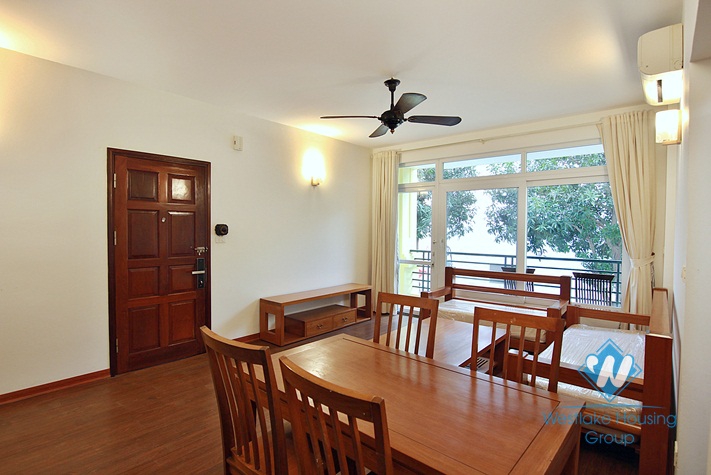 Lakeside two bedroom apartment for rent in Tay Ho, Hanoi