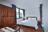 A two-bedroom apartment on the top floor with breathtaking lake view on Tu Hoa street
