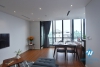 A two-bedroom apartment on the top floor with breathtaking lake view on Tu Hoa street