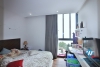A three-bedroom duplex with lake view on the top floor on Dang Thai Mai street 