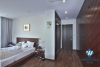 A three-bedroom duplex with lake view on the top floor on Dang Thai Mai street 