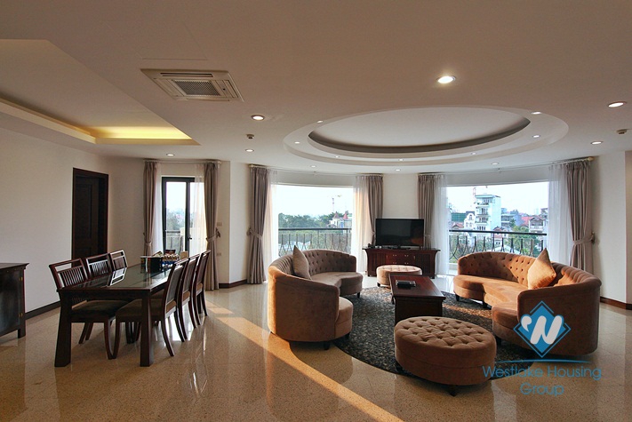 A gorgeous and spacious apartment for rent in Dang Thai Mai, Tay Ho