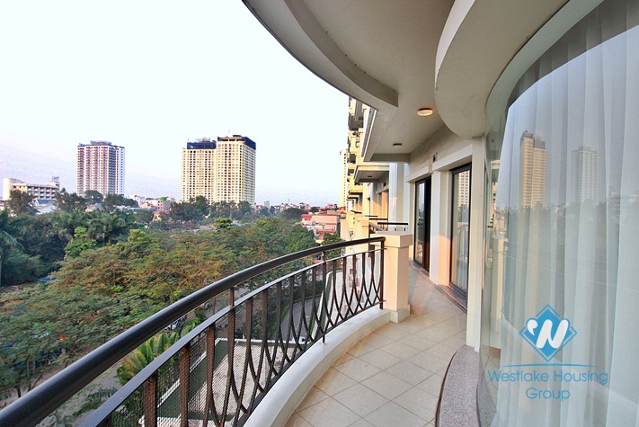 A gorgeous and spacious apartment for rent in Dang Thai Mai, Tay Ho