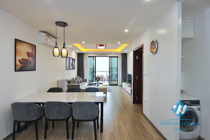 A brand new modern 2 bedroom apartment with big balcony in Xuan dieu, Tay ho