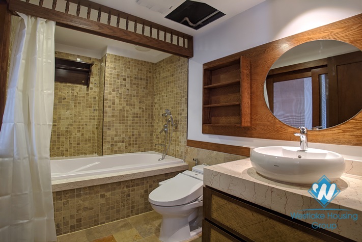 An attractive one-bedroom apartment on Ling Lang st, Ba Dinh