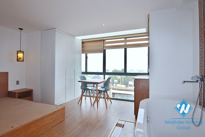 A luxury one-bedroom apartment on Xuan Dieu street, Tay Ho