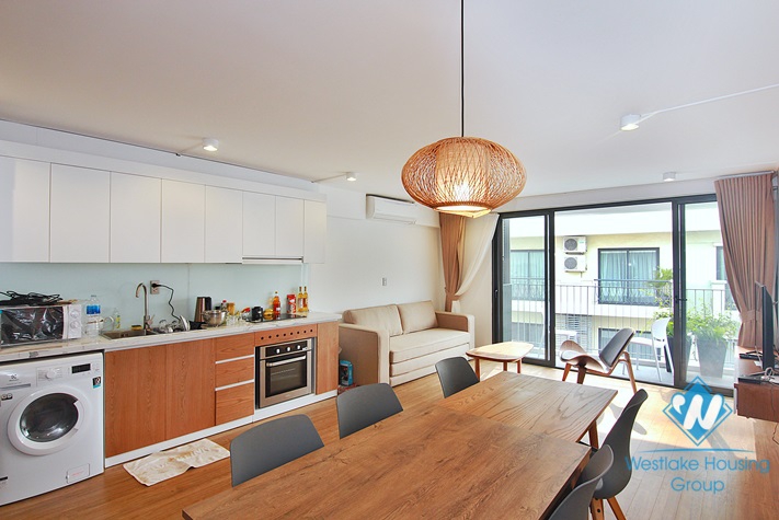 A luxury one-bedroom apartment on Xuan Dieu street, Tay Ho