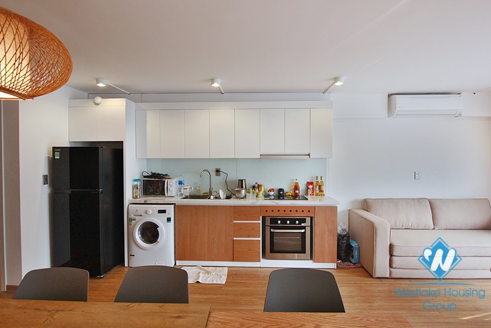 A luxury one-bedroom apartment on Xuan Dieu street, Tay Ho