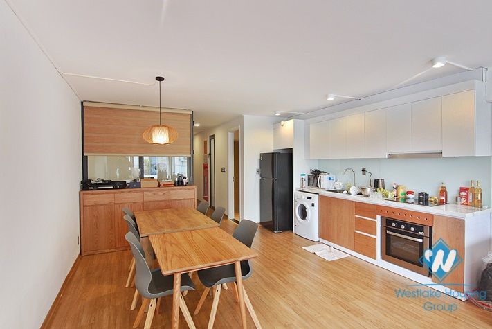 A luxury one-bedroom apartment on Xuan Dieu street, Tay Ho