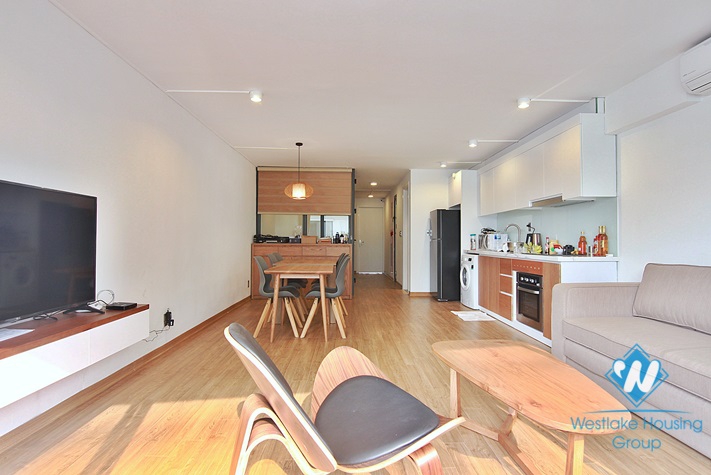 A luxury one-bedroom apartment on Xuan Dieu street, Tay Ho