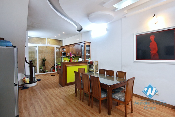 A spacious 4 bedroom house for rent in Dang thai mai, Tay ho, Ha noi