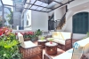 Renovated French villa for rent in Tay Ho, high ceiling, lots of outside space
