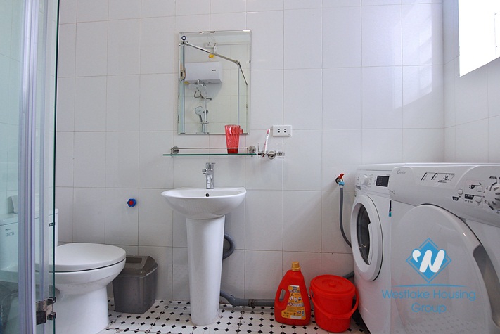 Renovated French villa for rent in Tay Ho, high ceiling, lots of outside space