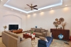Renovated French villa for rent in Tay Ho, high ceiling, lots of outside space