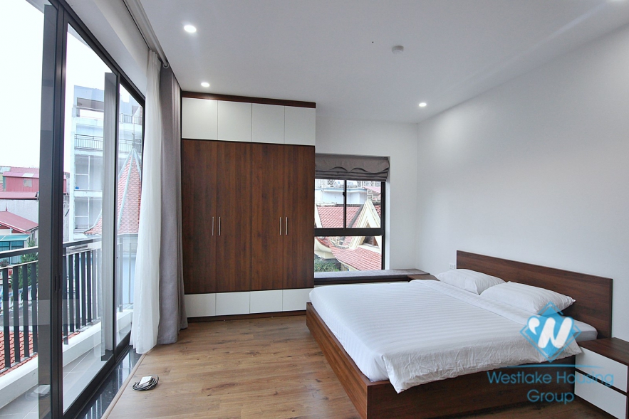 Spacious and brand new 3 bedrooms apartment for rent in Dang Thai Mai area, Tay Ho