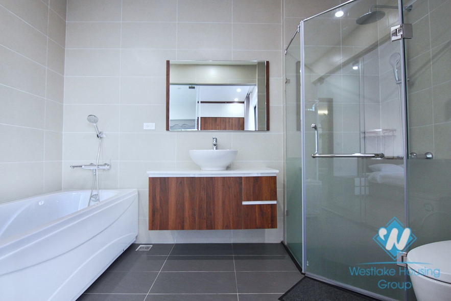 Spacious and brand new 3 bedrooms apartment for rent in Dang Thai Mai area, Tay Ho