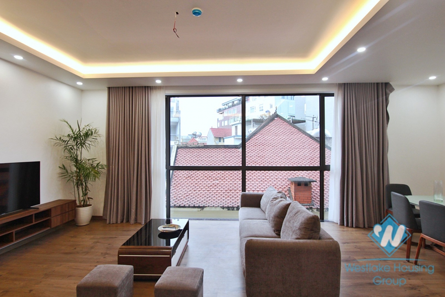 Spacious and brand new 3 bedrooms apartment for rent in Dang Thai Mai area, Tay Ho