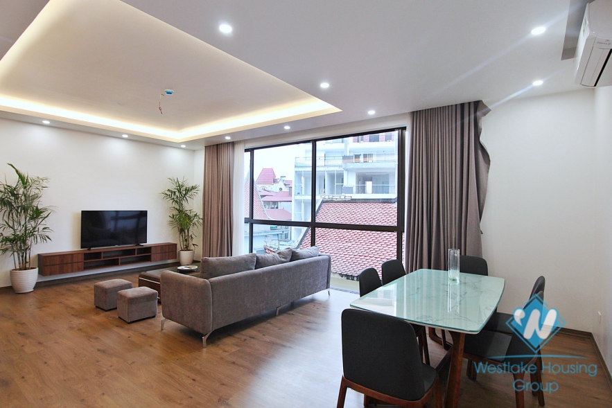 Spacious and brand new 3 bedrooms apartment for rent in Dang Thai Mai area, Tay Ho