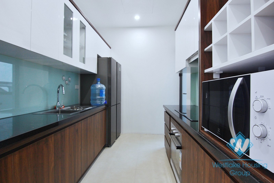 Spacious and brand new 3 bedrooms apartment for rent in Dang Thai Mai area, Tay Ho