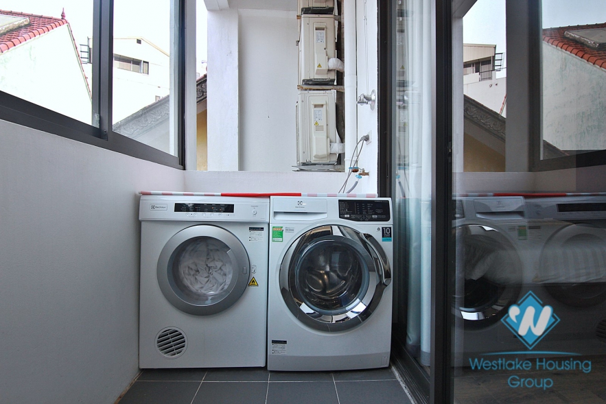 Spacious and brand new 3 bedrooms apartment for rent in Dang Thai Mai area, Tay Ho