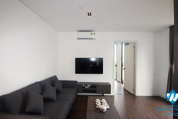 A state-of-the-art and fully furnished one-bedroom apt on Tay Ho street, Tay Ho district
