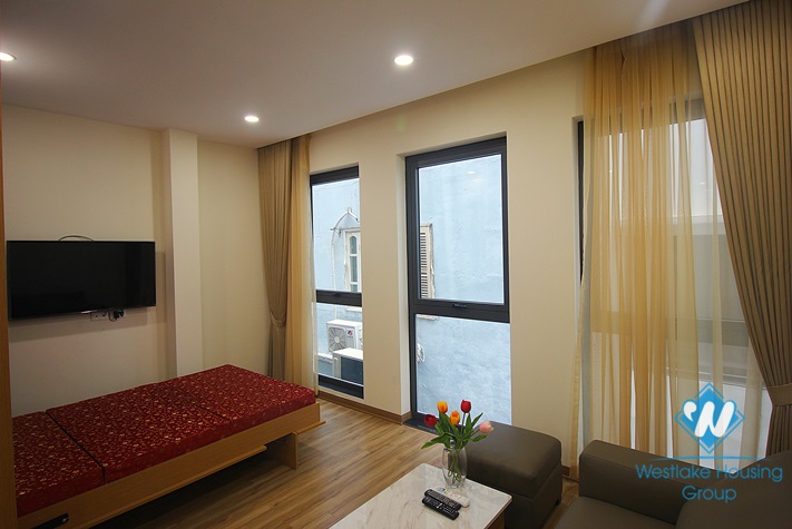 A luxury brand-new one-bedroom apartment on Kim Ma street, Ba Dinh