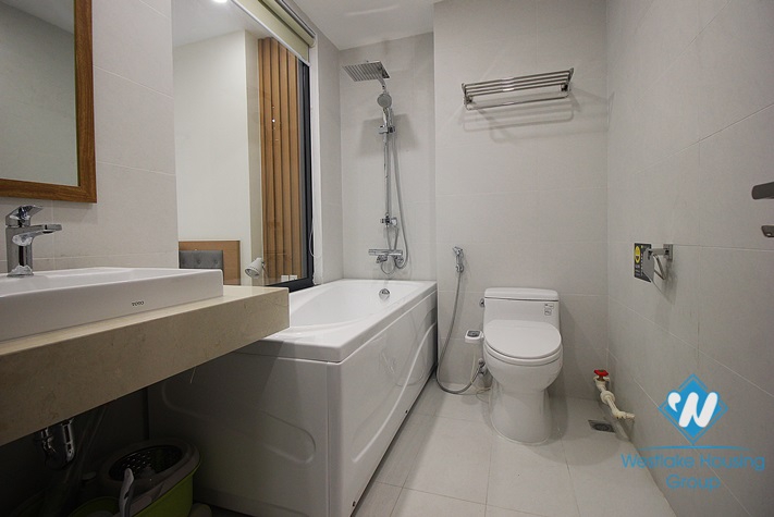 A luxury brand-new one-bedroom apartment on Kim Ma street, Ba Dinh